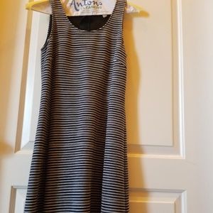 Banana Republic blue/white striped dress
